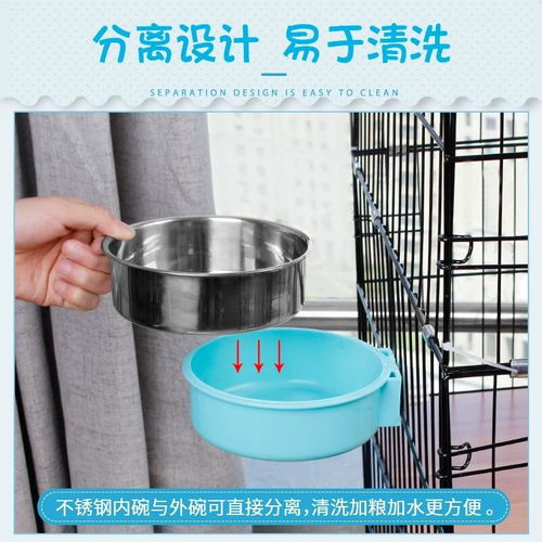 懸掛式不銹鋼寵物食盆 為愛寵打造穩固健康的飲食體驗